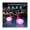 Rukars 4 luces solares flotantes de flamenco luces_5