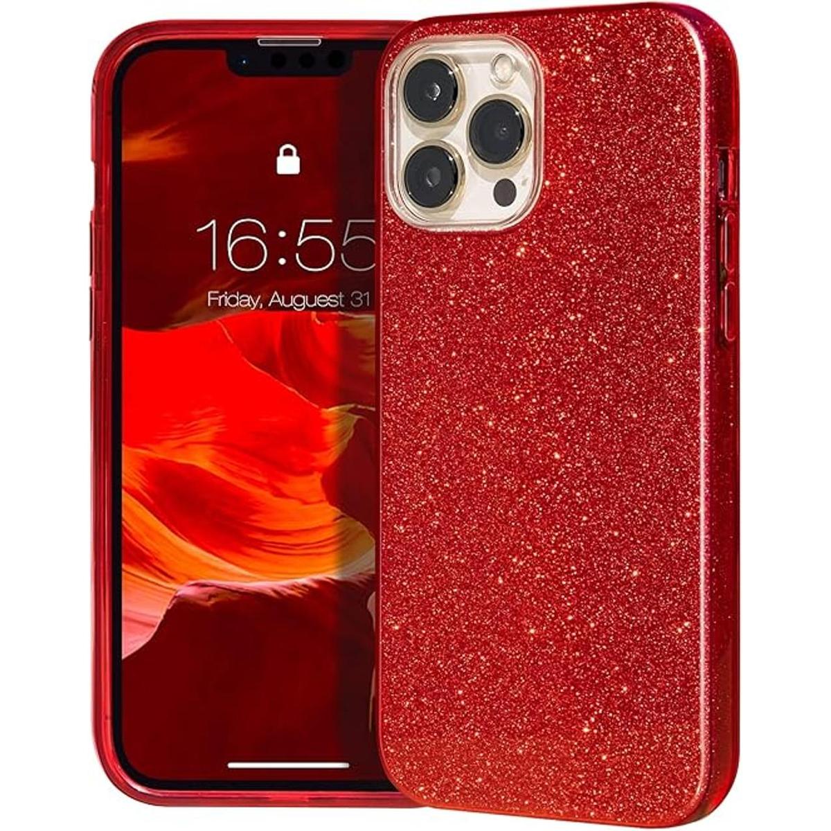 MATEPROX Funda compatible con iPhone 14 Pro Max brillante