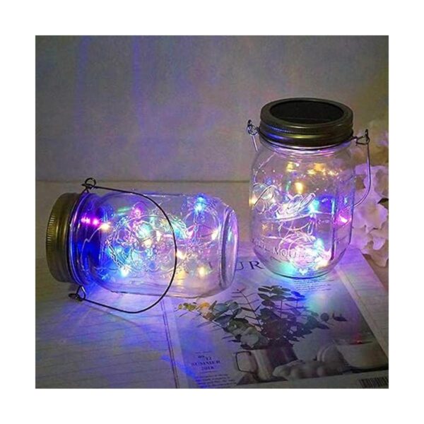 LoveNite Juego de 10 luces solares para colgar 30 luces_5