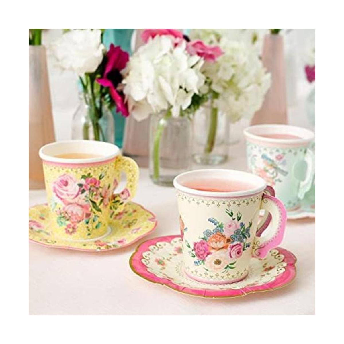 Talking Tables Truly Scrumptious Party Juego de tazas de
