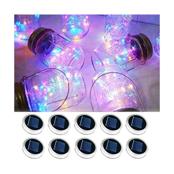 LoveNite Juego de 10 luces solares para colgar 30 luces_1