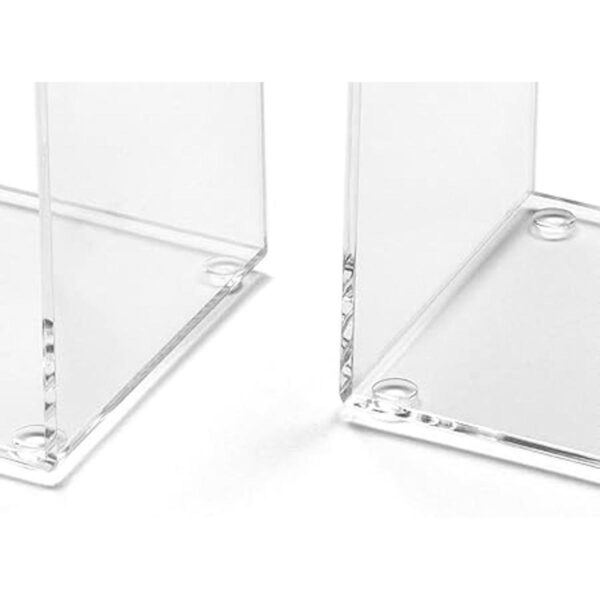 OSCO Sujetalibros de acrílico transparente ABE2