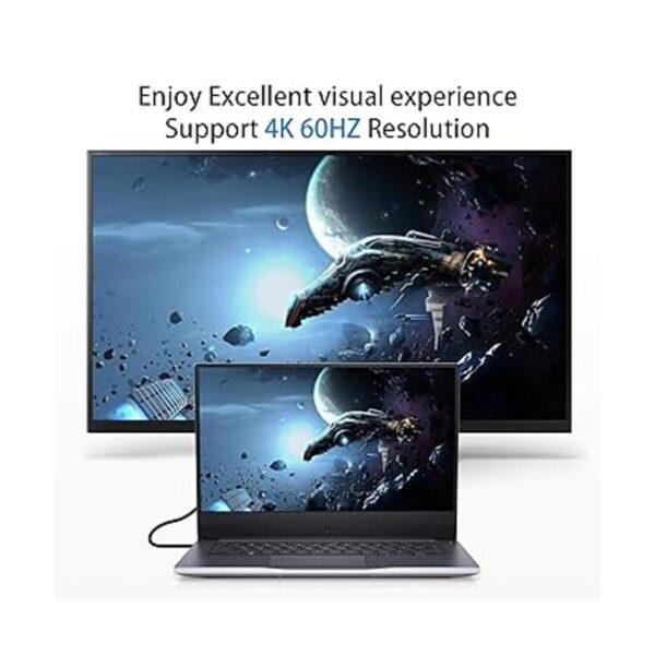 Duttek Cable extensor HDMI cable HDMI de 4 K cable HDMI_4