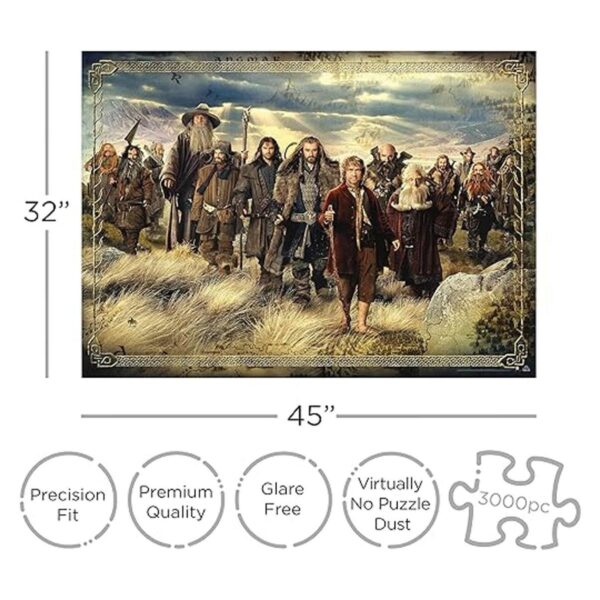 Aquarius The Hobbit Puzzle rompecabezas de 3000 piezas_2