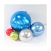 Kit de guirnalda de arco de globos de color azul metálico_4