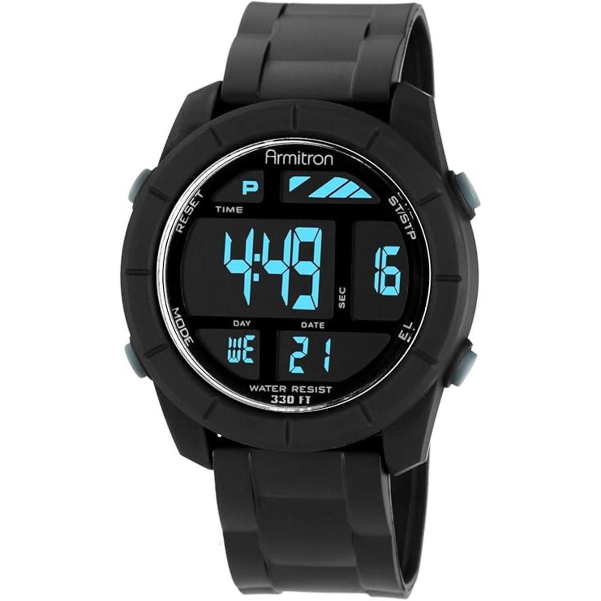 Armitron Sport 408253BLK Reloj digital para hombre