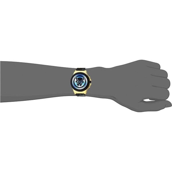 Marvel Avengers Black Panther Reloj digital intermitente_3