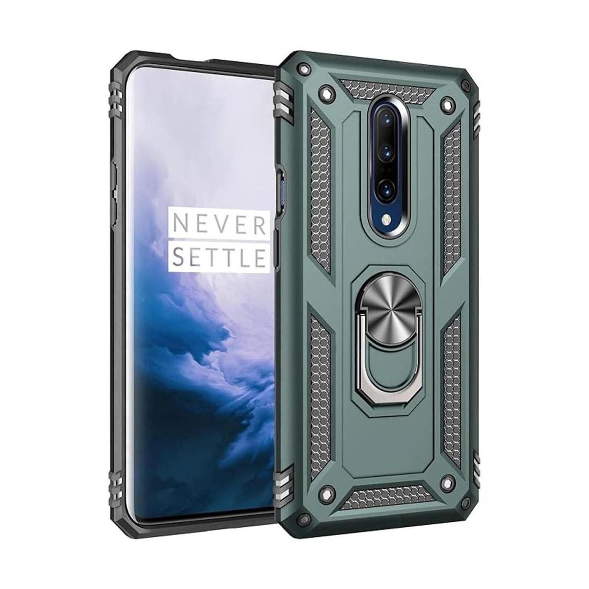 OnePlus 7 Pro Funda de protección militar con soporte