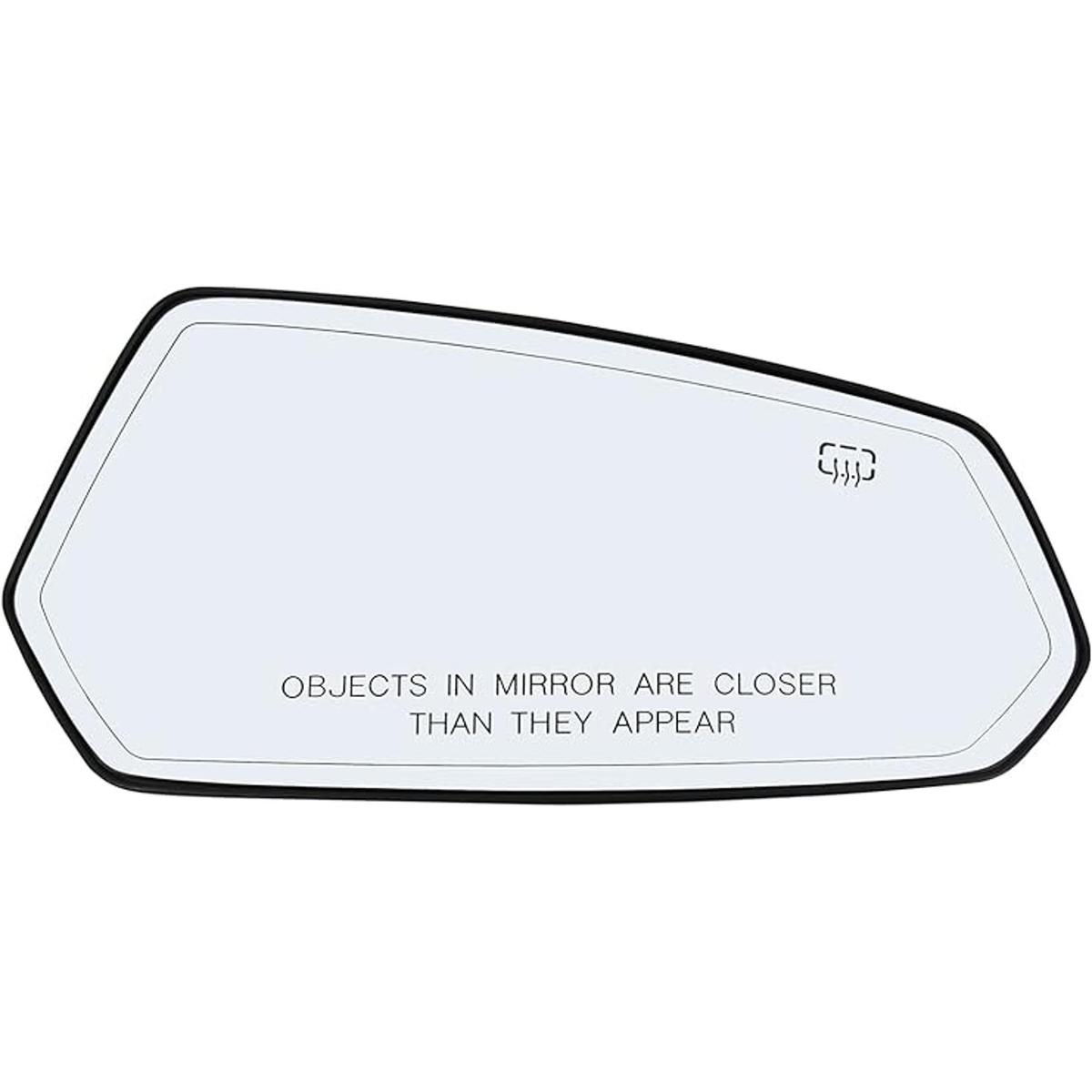 Rugged TUFF Espejo retrovisor de plástico para lado