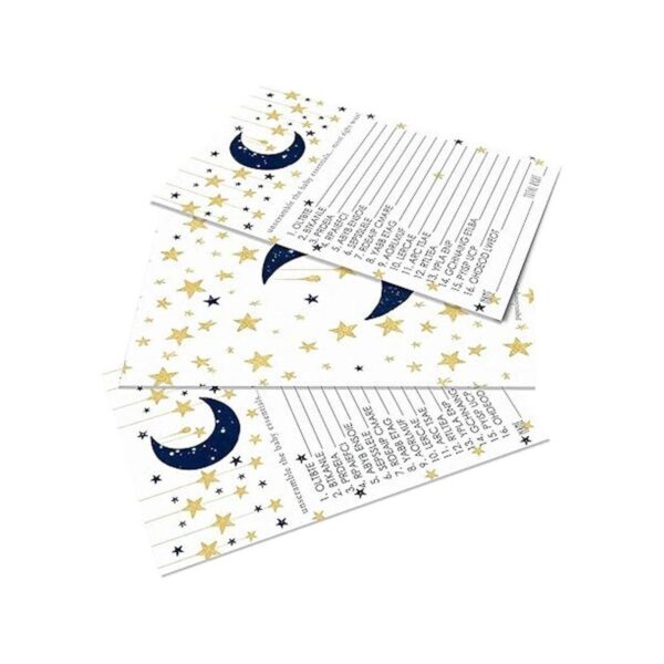 Twinkle Little Star Baby Shower Games Juego de 25_5