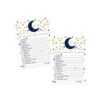 Twinkle Little Star Baby Shower Games Juego de 25_1