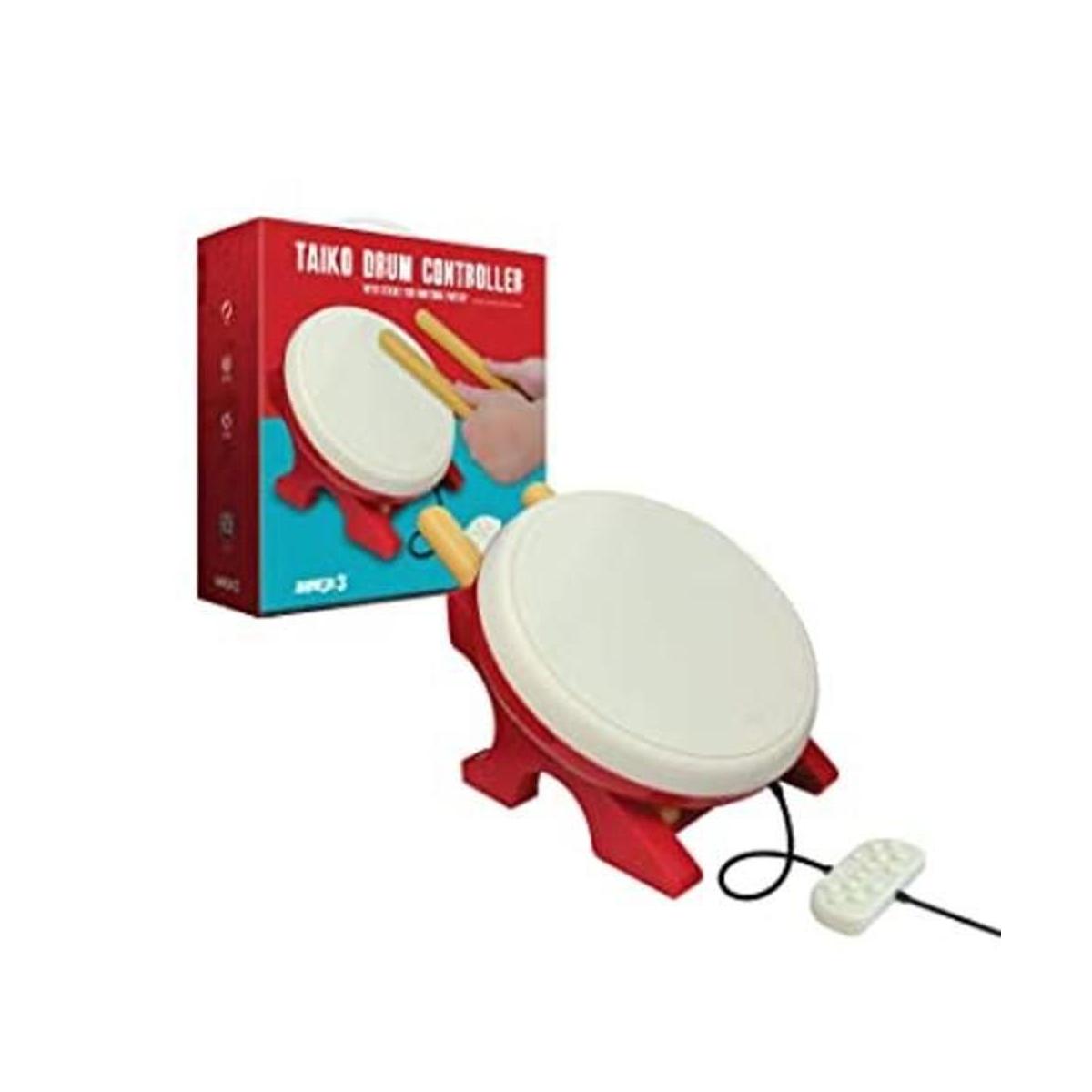 Armor3 Taiko Drum Controller with Sticks for Nintendo
