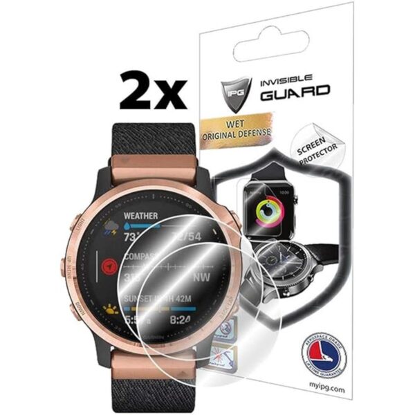 IPG Protector de pantalla para reloj Garmin Fenix 6S 6S_2