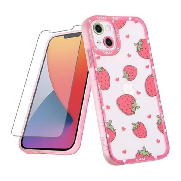 MZELQ Funda compatible con iPhone 14 funda de TPU suave_1