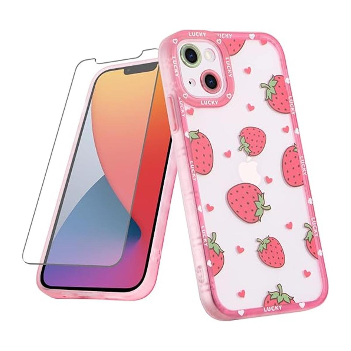 MZELQ Funda compatible con iPhone 14 funda de TPU suave