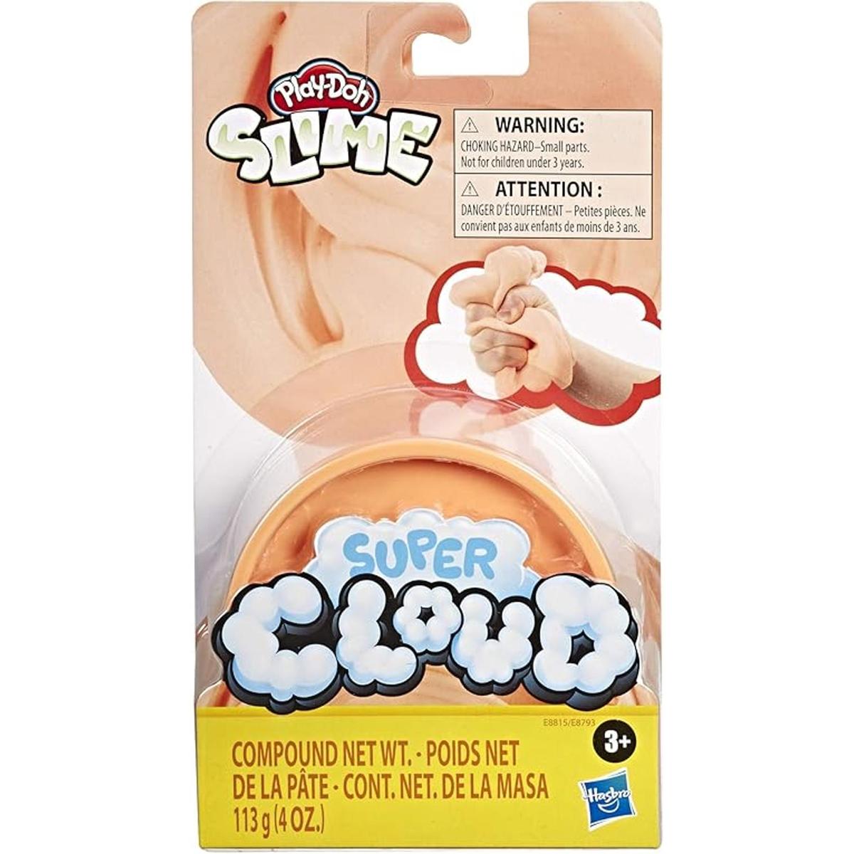 PlayDoh Super Cloud Bote individual de naranja esponjoso