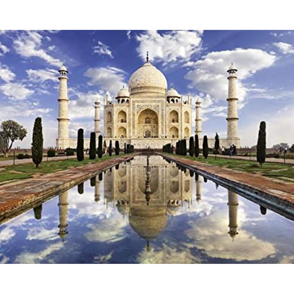 Taj Mahal at Sunrise India Puzzle para adultos niños