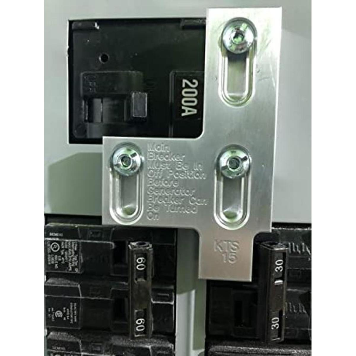 Kit de interbloqueo de generador compatible con panel