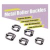 Swpeet 60 hebillas de metal multiusos de 12 pulgada