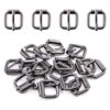 Swpeet 60 hebillas de metal multiusos de 12 pulgada