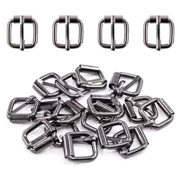 Swpeet 60 hebillas de metal multiusos de 12 pulgada