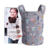 Bebamour Portabebés de algodón para niños y niñas para_3