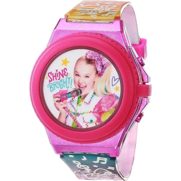Accutime JoJo Siwa Reloj de cuarzo para niña con correa_2