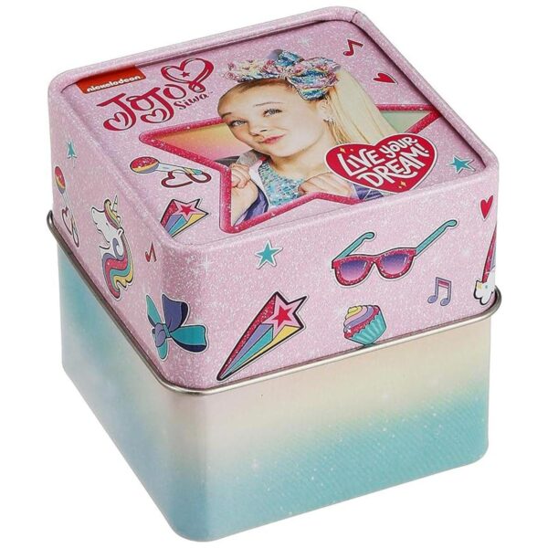 Accutime JoJo Siwa Reloj de cuarzo para niña con correa_4