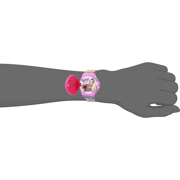 Accutime JoJo Siwa Reloj de cuarzo para niña con correa_3