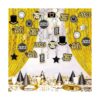 Happy New Years Swirl Decoraciones 2022 Paquete de 40_3