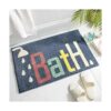 THRILRUG Alfombra de baño antideslizante de microfibra_1