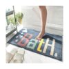 THRILRUG Alfombra de baño antideslizante de microfibra_2