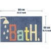 THRILRUG Alfombra de baño antideslizante de microfibra_6