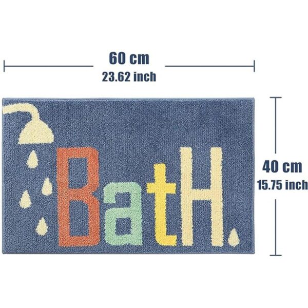 THRILRUG Alfombra de baño antideslizante de microfibra_6