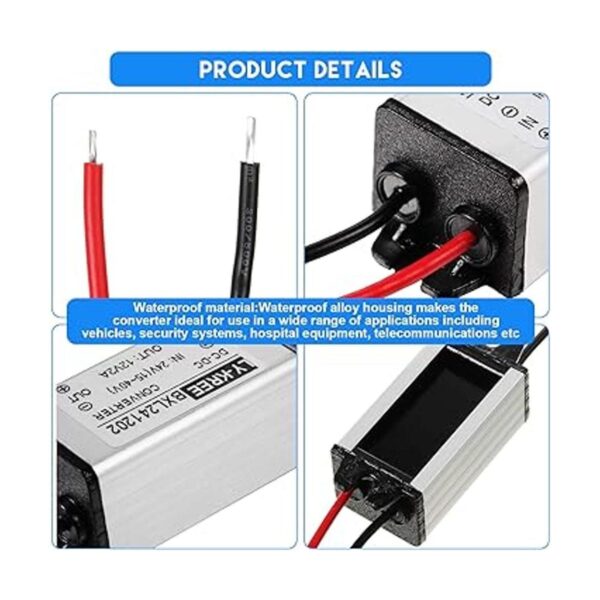 DC 24V a 12V Power Buck Converter Transformador de voltaje_2