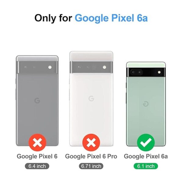 Antsturdy Funda para Google Pixel 6a Bloqueo RFID Funda_2