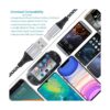 Cable de carga Samsung tipo C paquete de 3 cables USB A a
