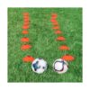 Conos redondos color naranja brillantes equipo deportivo_5