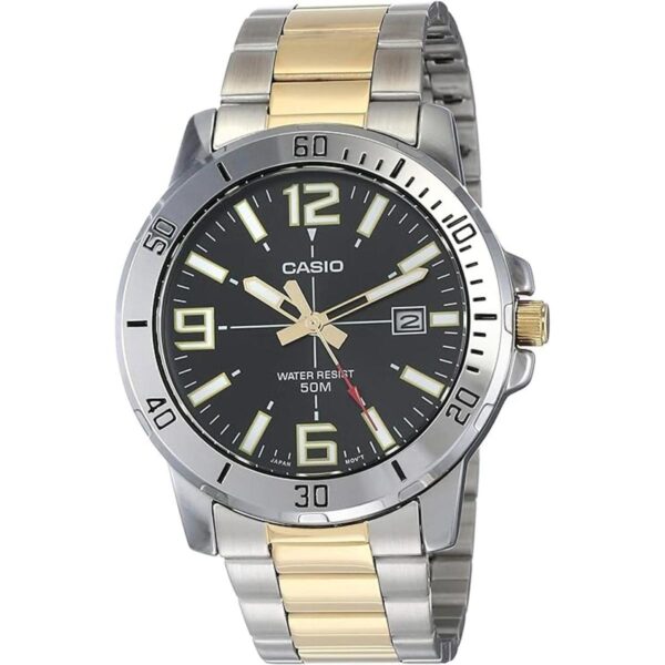 Caso MTPVD01SG1BV Reloj deportivo analógico de acero_1