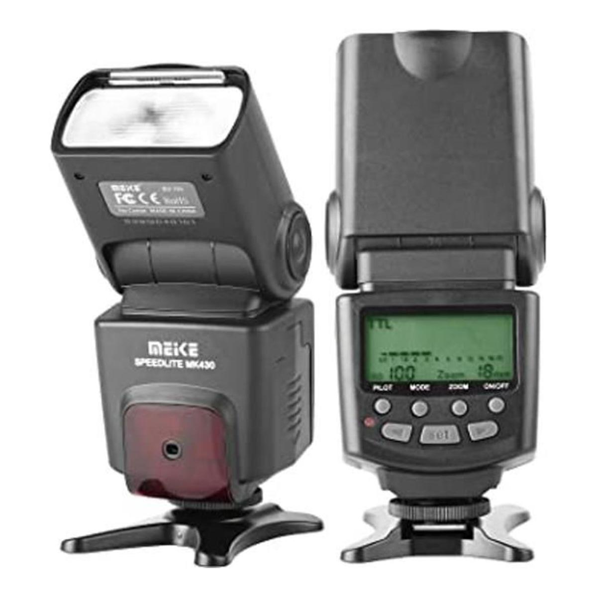 Meike MK430 TTL LCD Flash Speedlite Compatible con Canon
