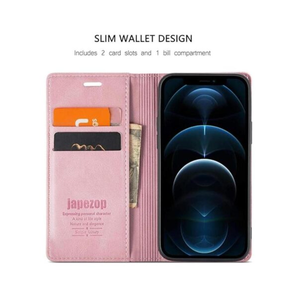 Japezop Funda para iPhone 12 Pro Max con soporte para_2