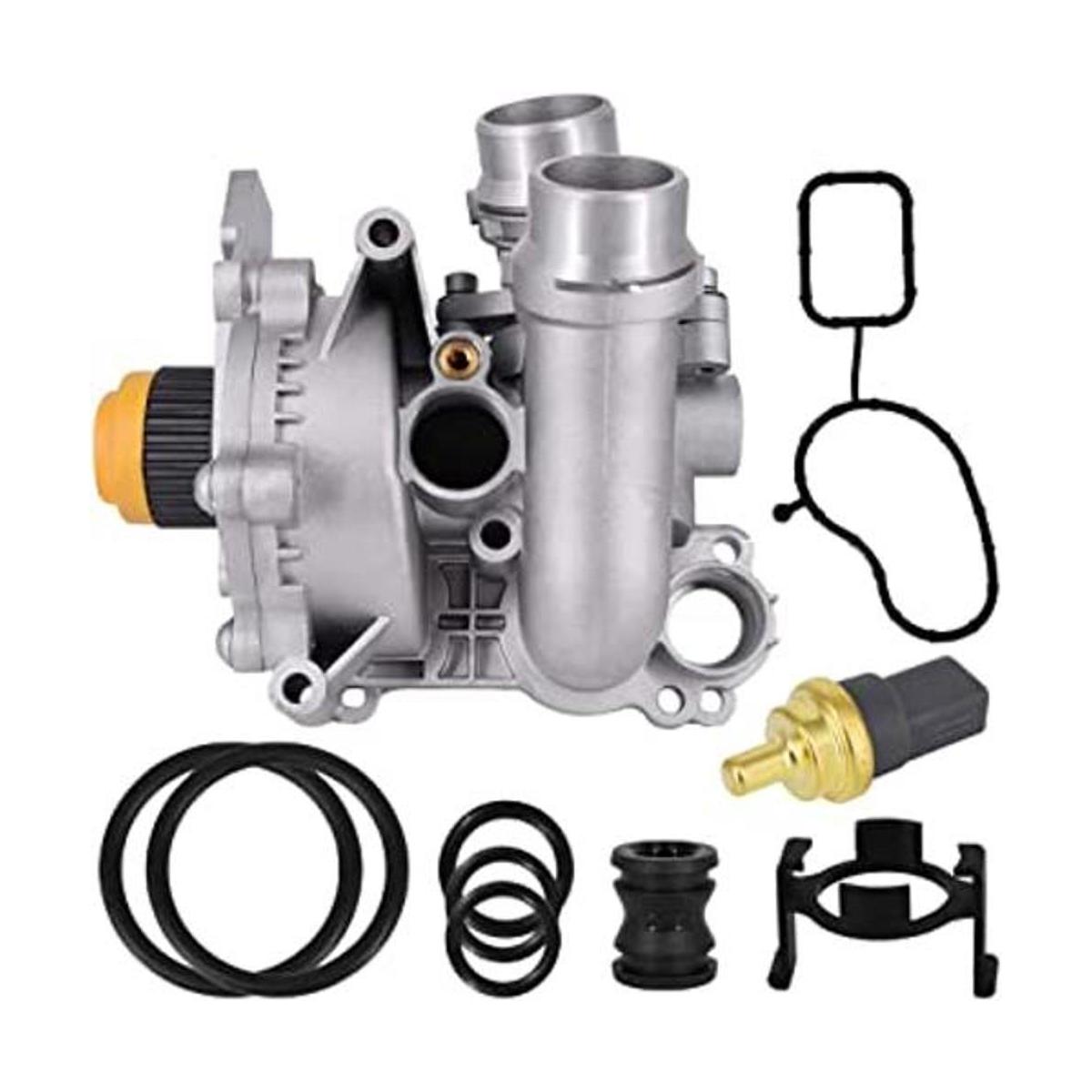Bomba de agua de aluminio para Audi A3 A4 TT VW Tiguan