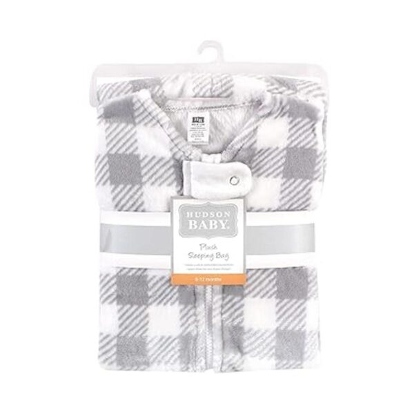 Hudson Baby Saco de dormirmanta unisex de felpa para_2