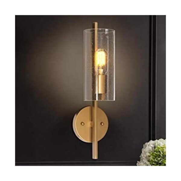 LALUZ Aplique de pared lámparas de baño doradas con_1