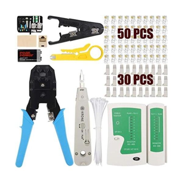 JENABOM Kit de herramientas de crimpado RJ44 juego de