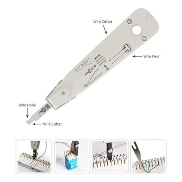 JENABOM Kit de herramientas de crimpado RJ44 juego de
