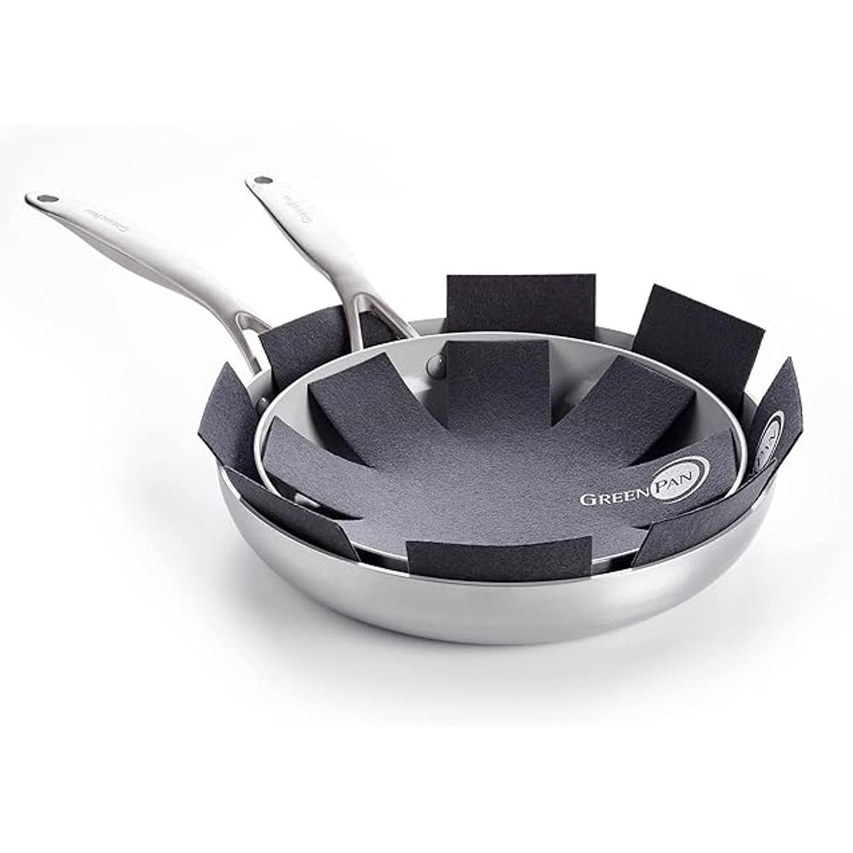 GreenPan Juego de 3 protectores de cacerola