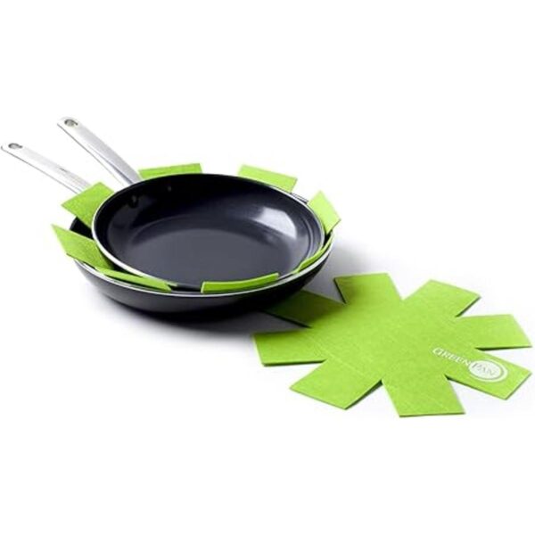 GreenPan Juego de 3 protectores de cacerola