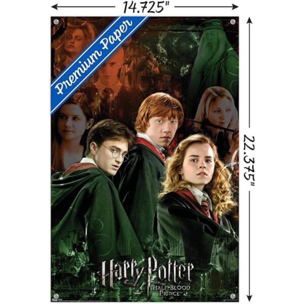 Póster de Harry Potter y el Príncipe HalfBlood Trio_3