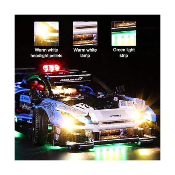 Juego de iluminación para Lego Mclaren Senna GTR 42123 Toy_3